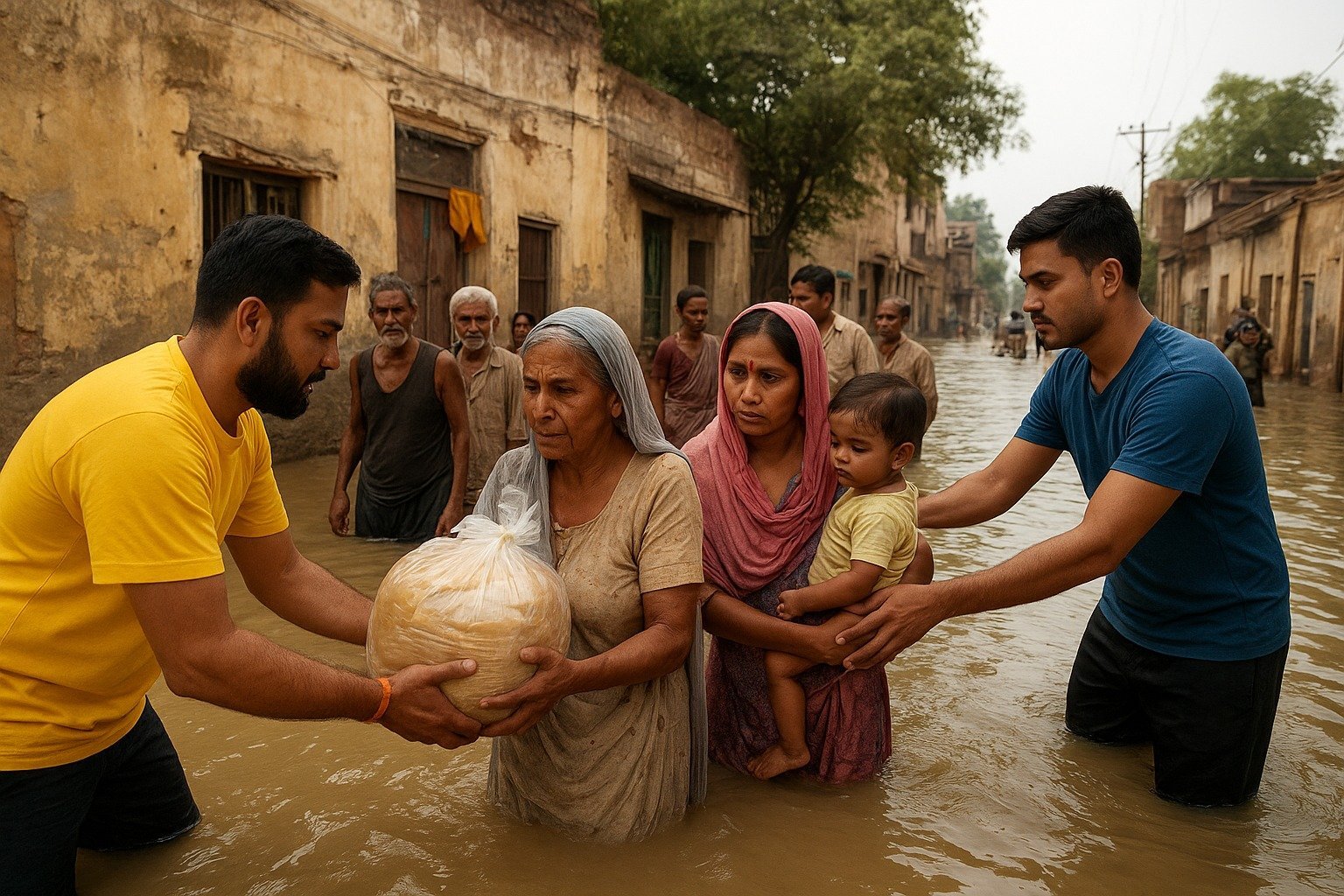 Vrindavan is in distress