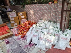 “Vrindavan Flood Relief Drive” by Gurukul Foundation