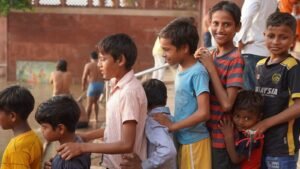 “Vrindavan Flood Relief Drive” by Gurukul Foundation