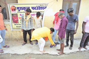 “Mosquito Nets & Sleepers Distribution Seva” for Sadhu-Sant and Needy Persons by Gurukul Foundation at Ayodhya