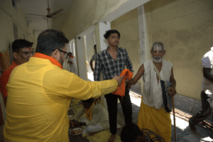 “Annadaan Seva” for Sadhu-Sant-Mahatama by Gurukul Foundation at Ayodhya on the Auspicious Occasion of Guru Purnima.
