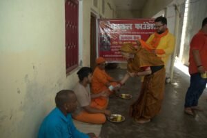 “Annadaan Seva” for Sadhu-Sant-Mahatama by Gurukul Foundation at Ayodhya on the Auspicious Occasion of Guru Purnima.