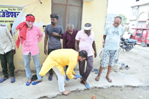 “Mosquito Nets & Sleepers Distribution Seva” for Sadhu-Sant and Needy Persons by Gurukul Foundation at Ayodhya