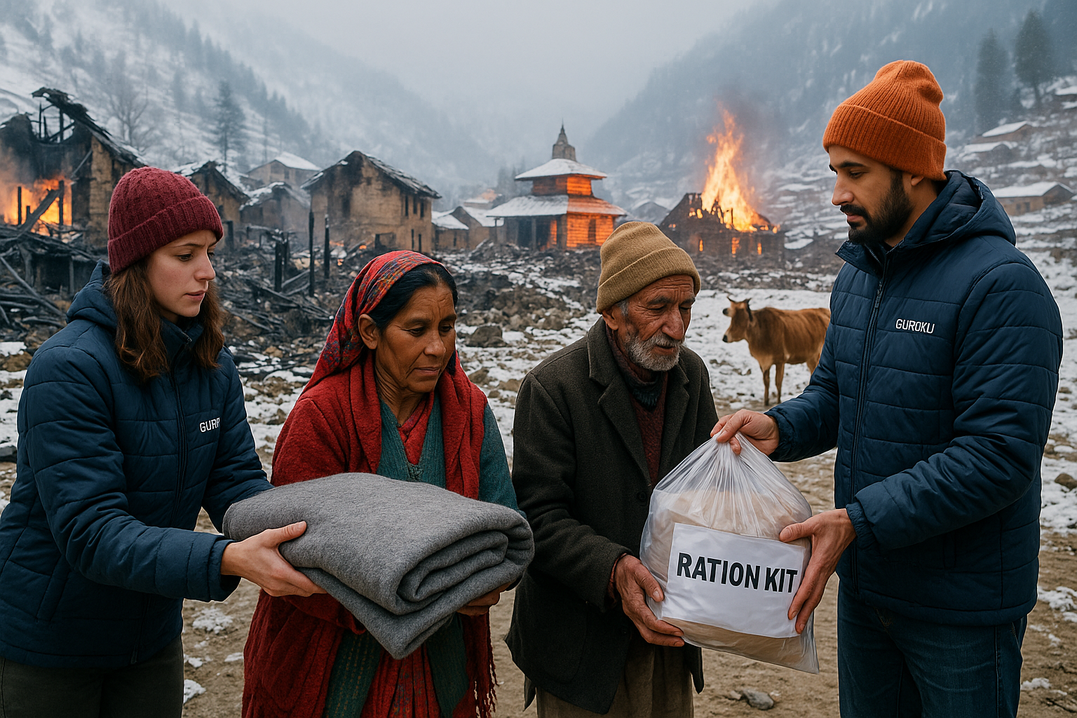 Rebuild Hope for Jhaniyaar: Winter Relief for Village Peoples