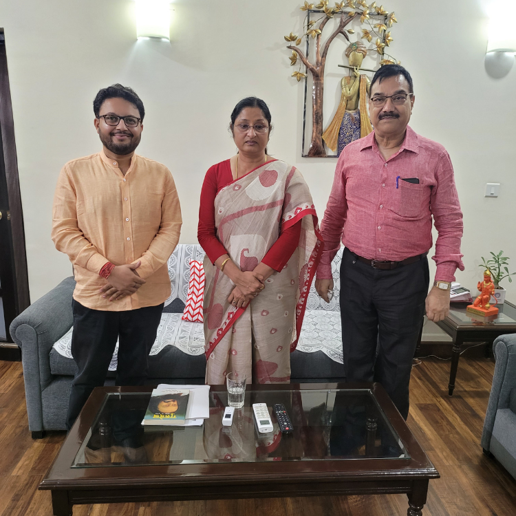 Meeting with Hon'ble Cabinet Minister Annapurna Devi