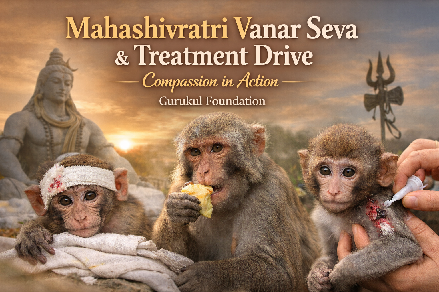 Mahashivratri Vanar Seva & Treatment