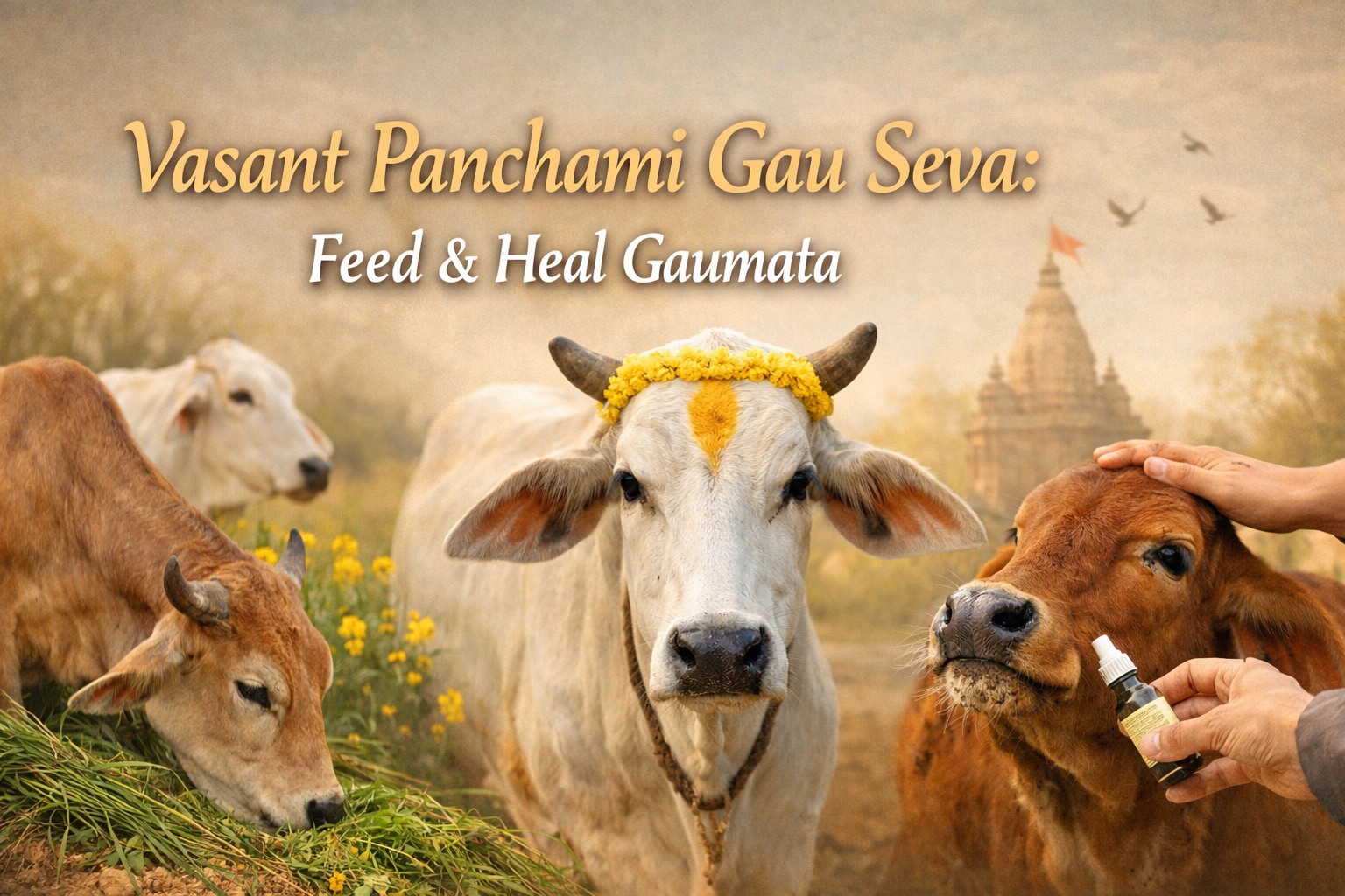 Vasant Panchami Gau Seva