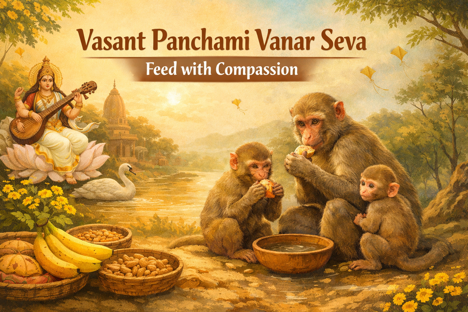 Vasant Panchami Vanar Seva