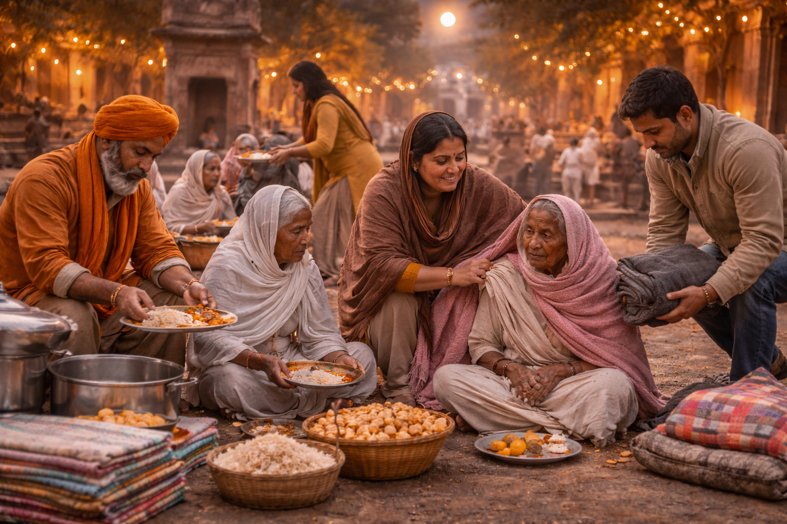 Sakat Chauth / Sakat Chaturthi • Winter Relief Seva • Vrindavan & Mathura