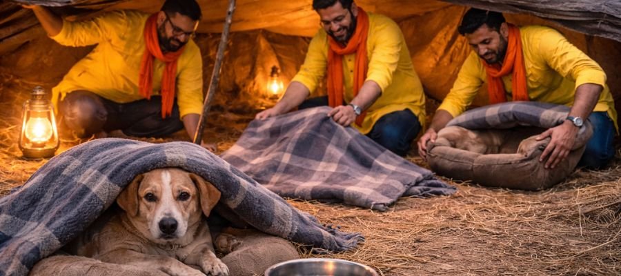 Winter Care for Street Dogs