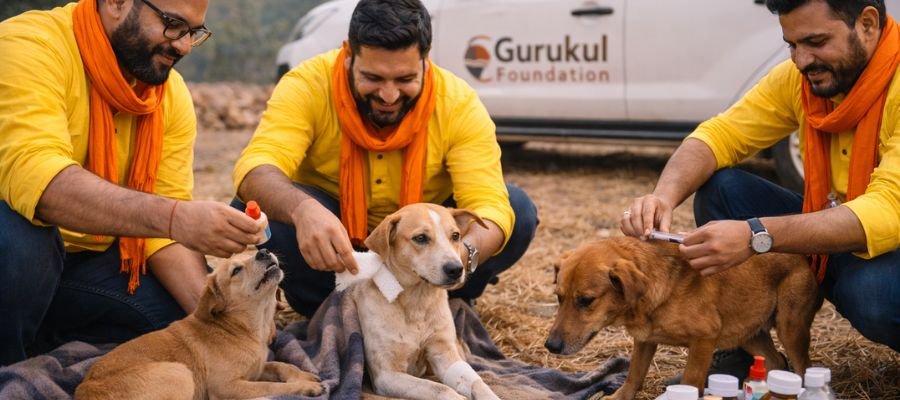Winter Care for Street Dogs