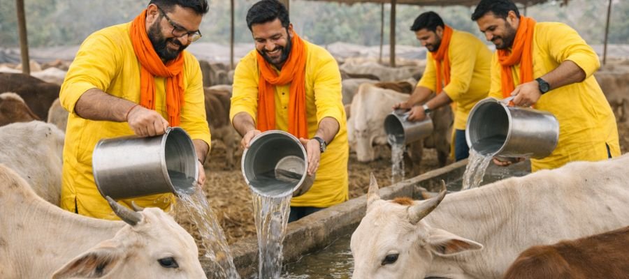 Ekadashi Gau Seva Drive