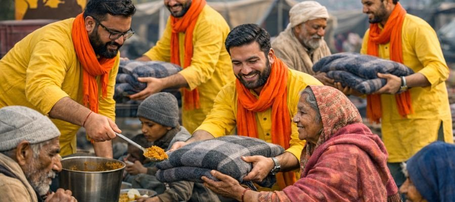 Winter Relief for Needy People