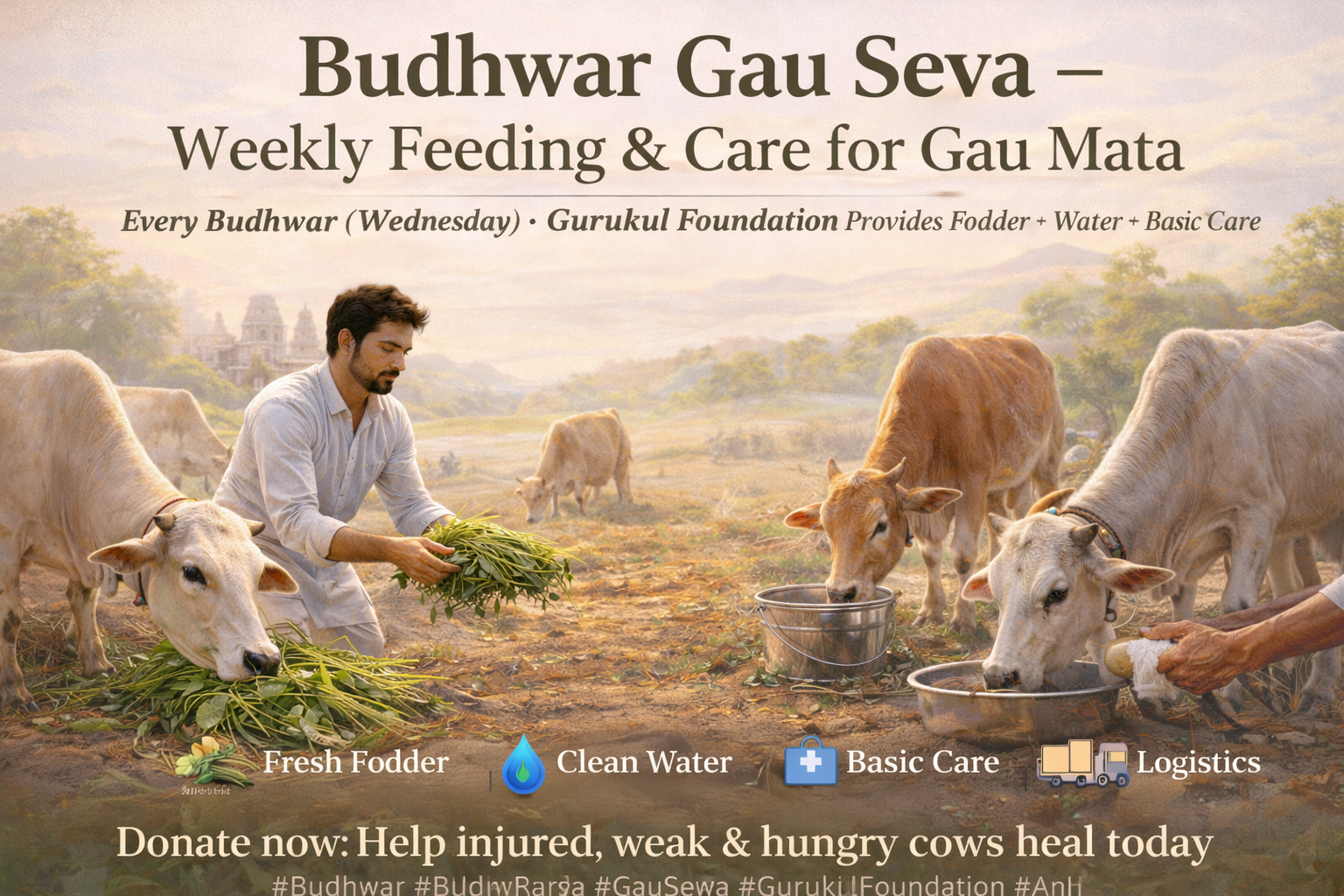  Budhwar Gau Seva (Every Wednesday)