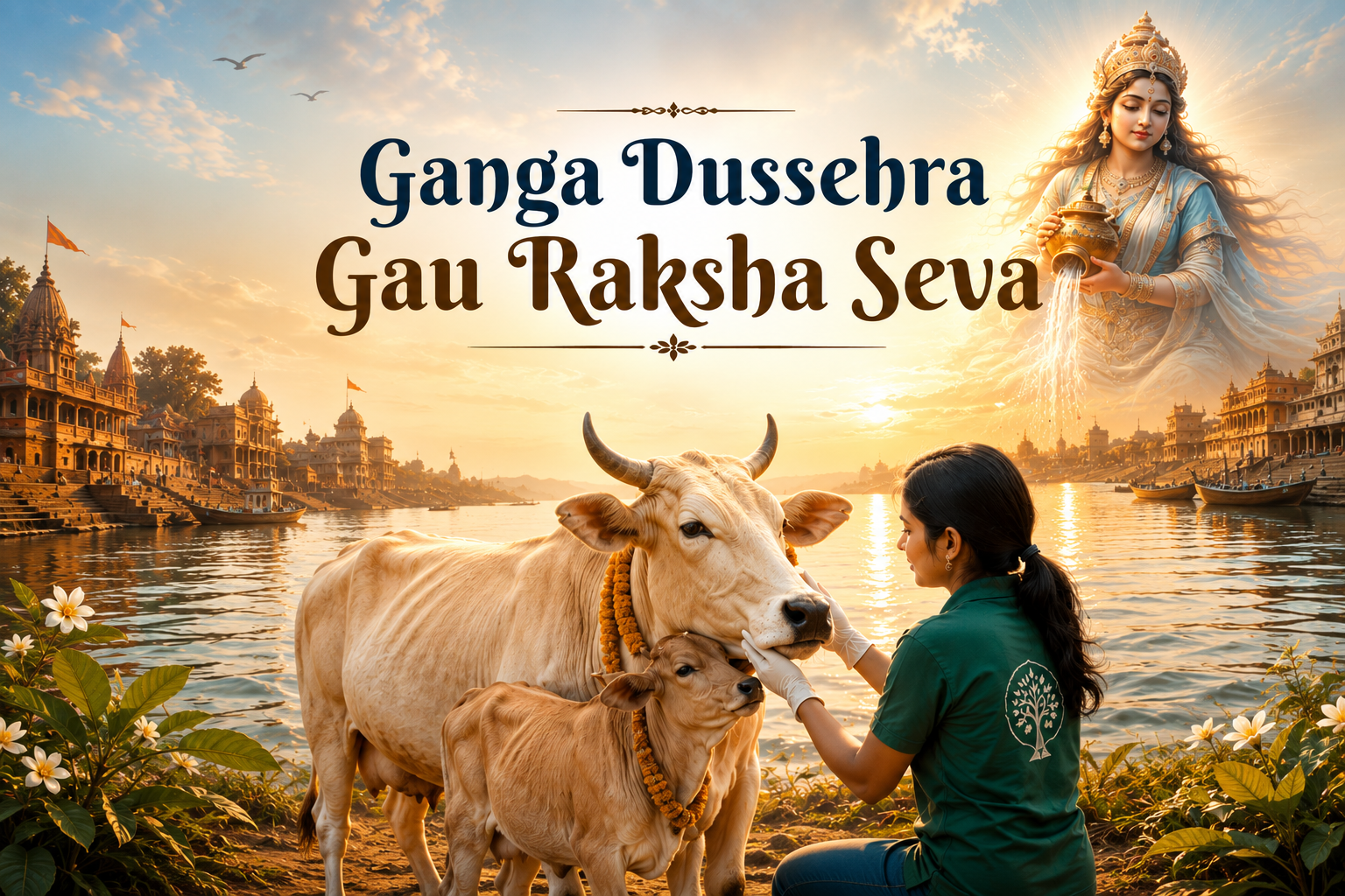 Ganga Dussehra Gau Raksha Mission
