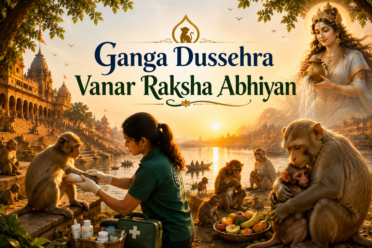 Ganga Dussehra Vanar Raksha Abhiyan