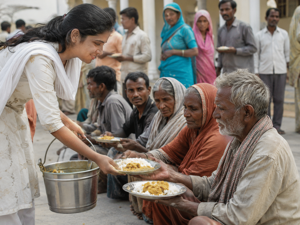 Helping Cows, Monkeys, and Hungry People 