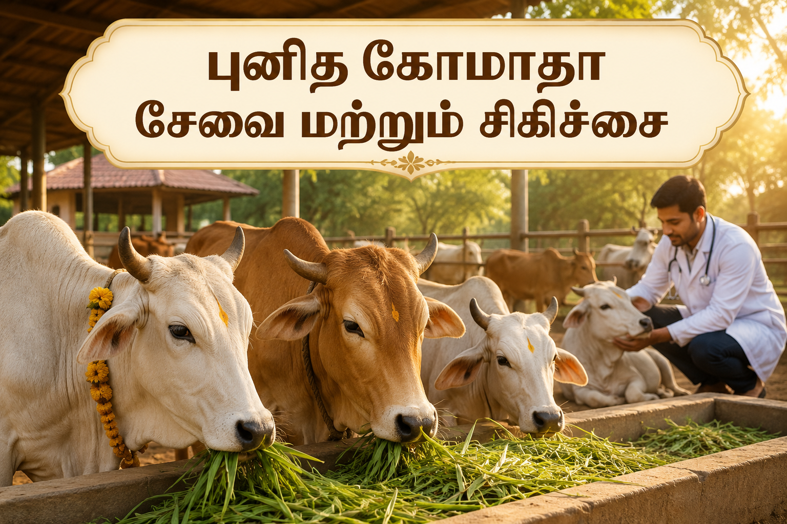 புனித கோமாதா சேவை மற்றும் சிகிச்சை