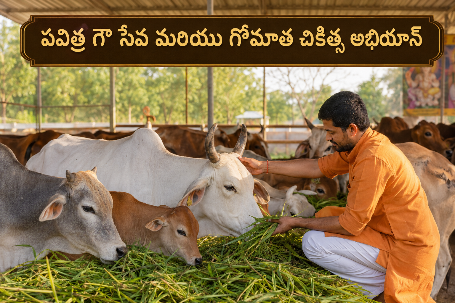 పవిత్ర గౌ సేవ మరియు గోమాత చికిత్స అభియాన్