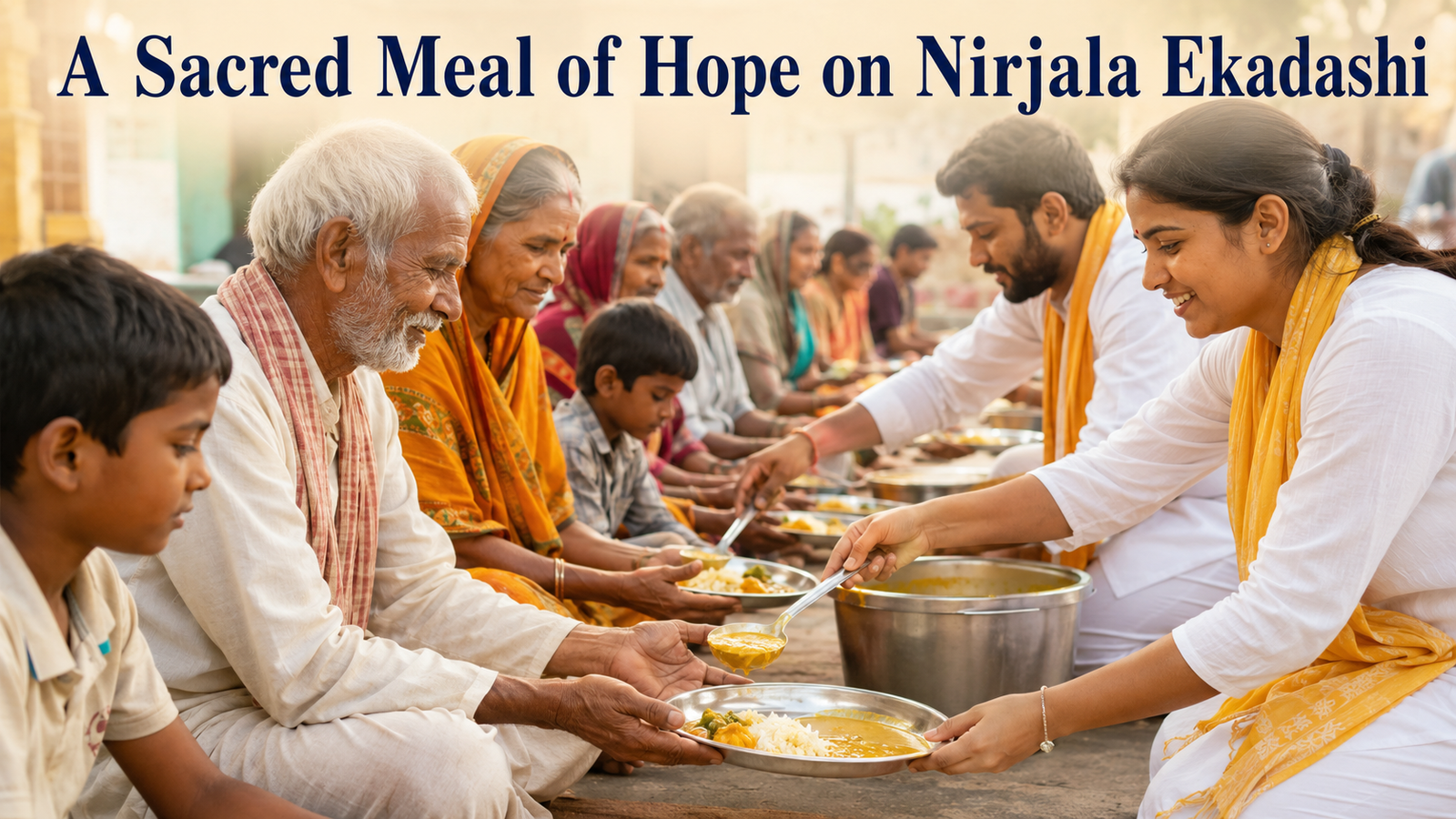 A Sacred Meal of Hope on Nirjala Ekadashi