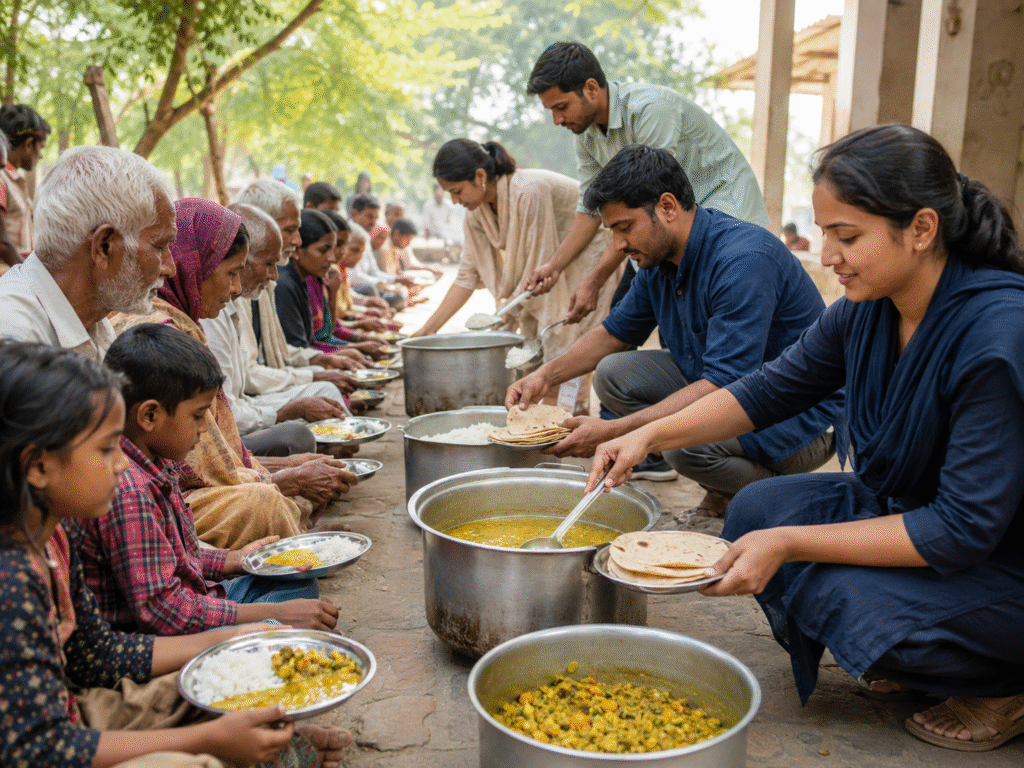 Annadaan Seva in India
