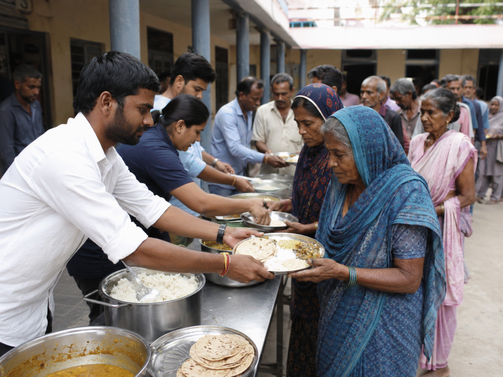 Annadaan Seva in India