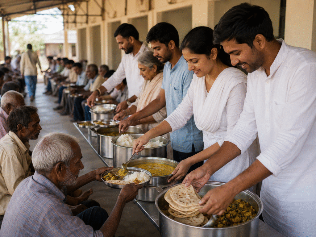 Annadaan Seva in India