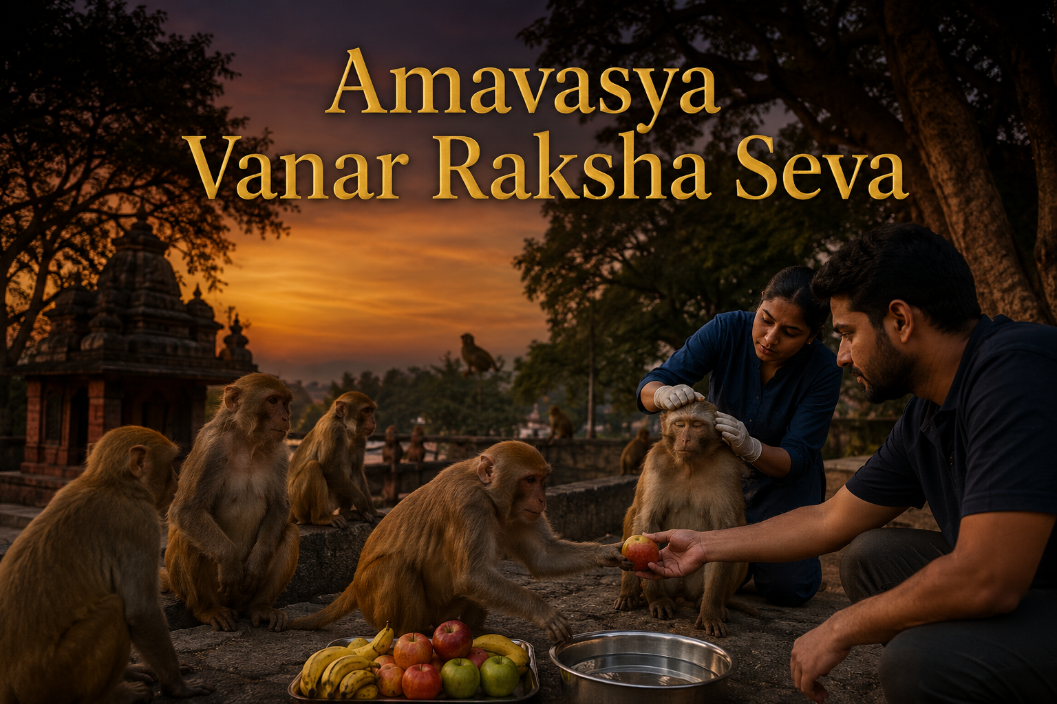 Amavasya Vanar Raksha Seva