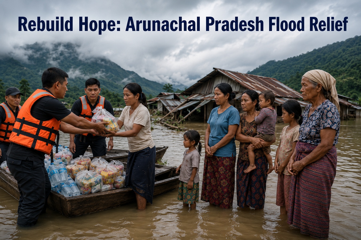 Rebuild Hope: Arunachal Pradesh Flood Relief