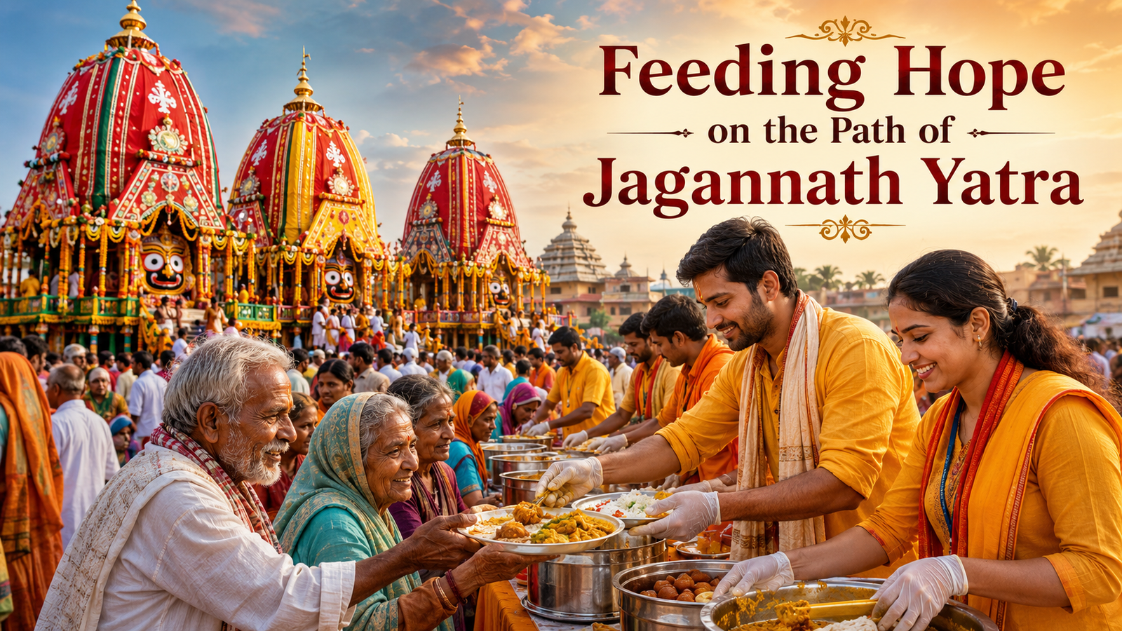 Feeding Hope on the Path of Jagannath Yatra