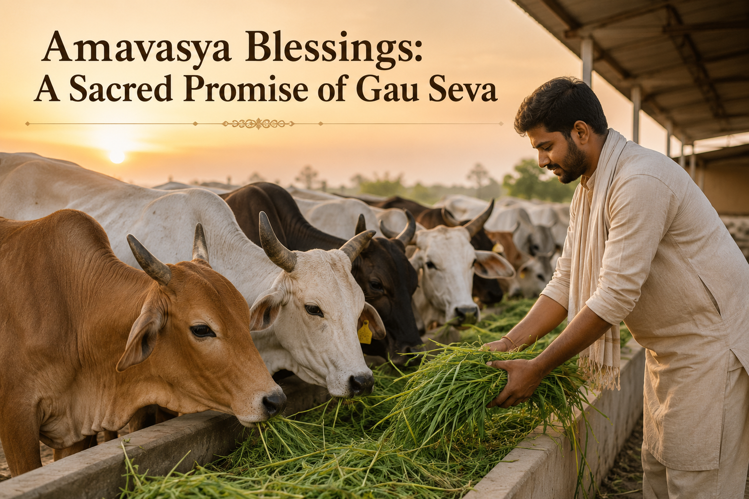 Amavasya Blessings: A Sacred Promise of Gau Seva