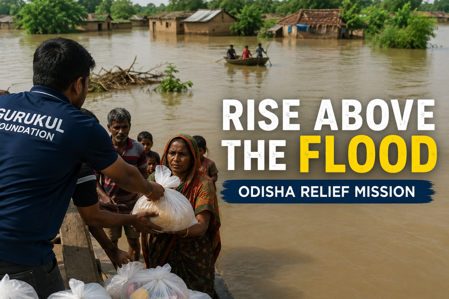 Rise Above the Flood – Odisha Relief Mission