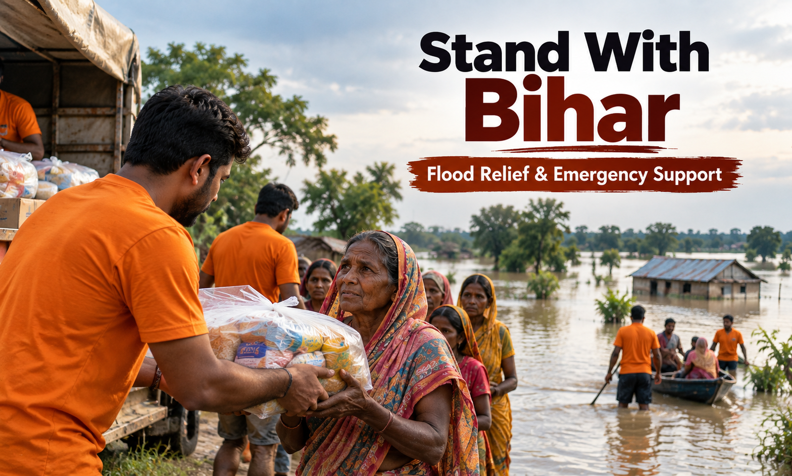 Stand With Bihar – Flood Relief & Emergency Support