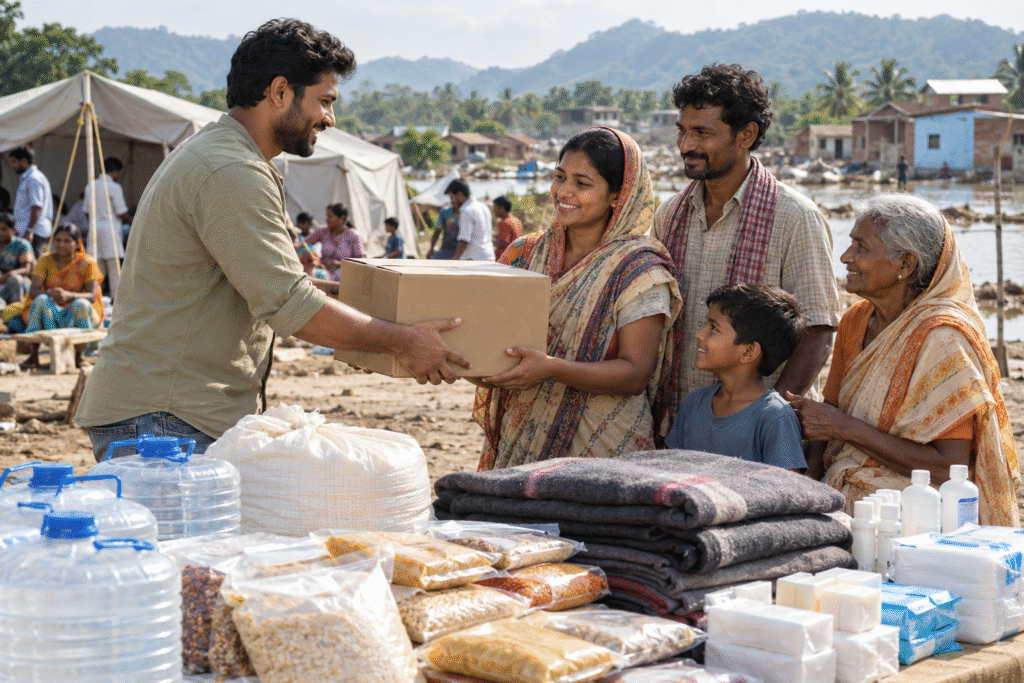 Essential Relief Supplies for Disaster-Affected Families