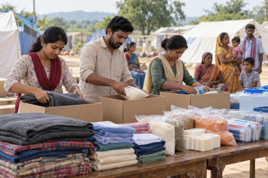 Essential Relief Supplies for Disaster-Affected Families