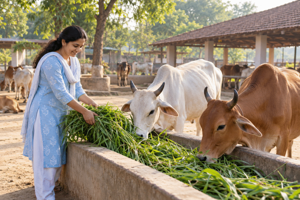 How to Donate Fodder for Cows in Need